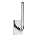Porta carta 4,5x18 cm acciaio inox/argento