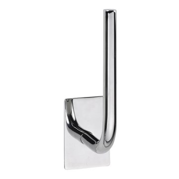 Porta carta 4,5x18 cm acciaio inox/argento