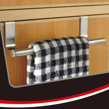 Porta strofinacci appeso 8x23,5 cm acciaio inossidabile