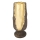 Portacandela 25x11 cm oro/marrone