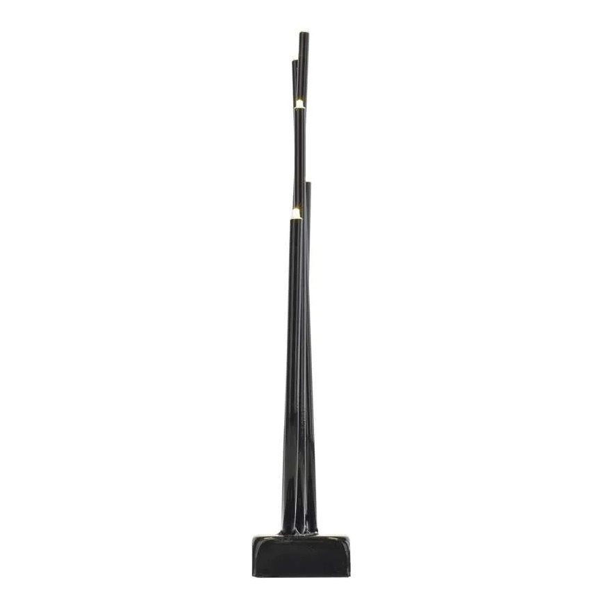 Portacandele natalizio a LED 6xLED/2xAA nero