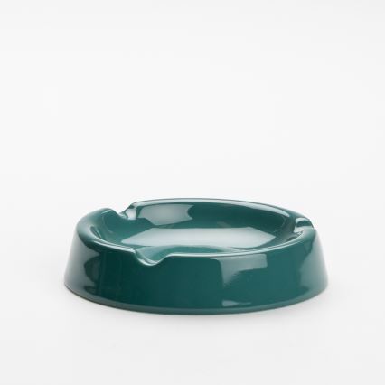 Portacenere in ceramica 13 cm turchese