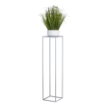 Portafiori 100x24 cm grigio