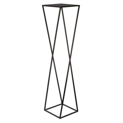 Portafiori 100x24 cm nero