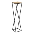 Portafiori 100x24 cm nero