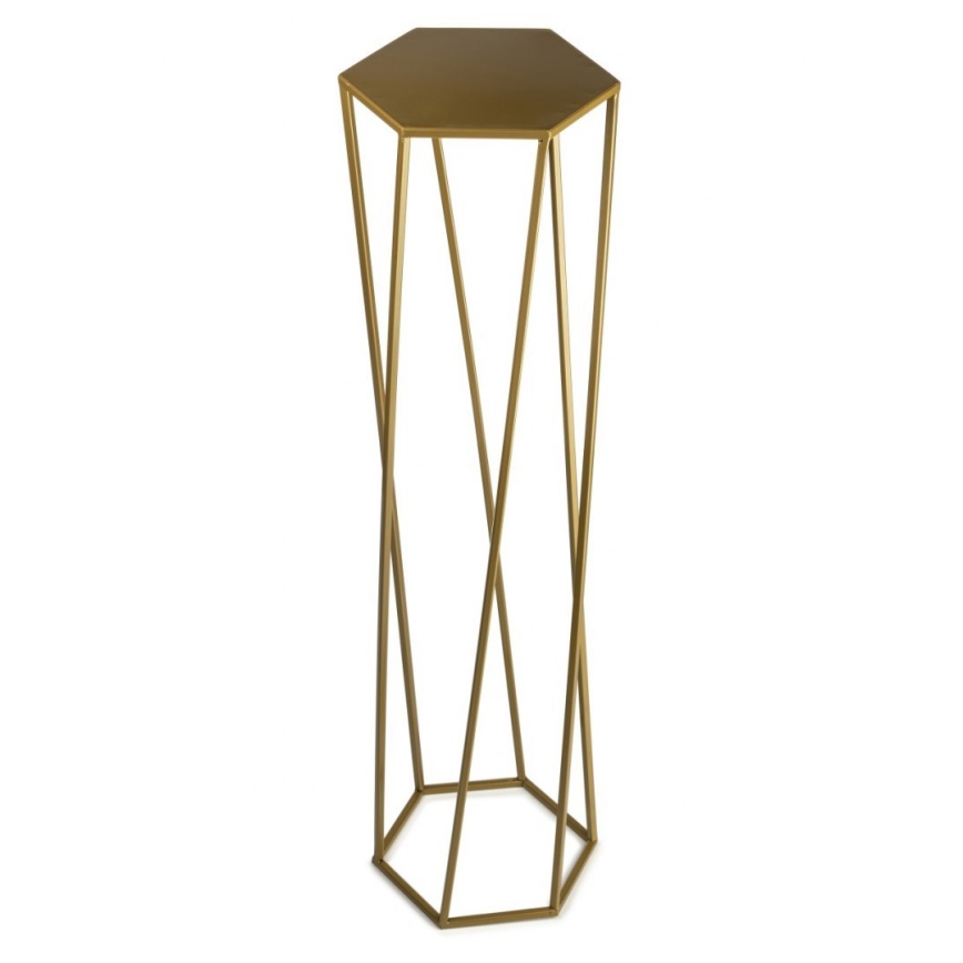 Portafiori 100x24 cm oro