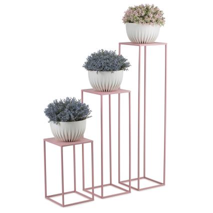 Portafiori 100x24 cm rosa