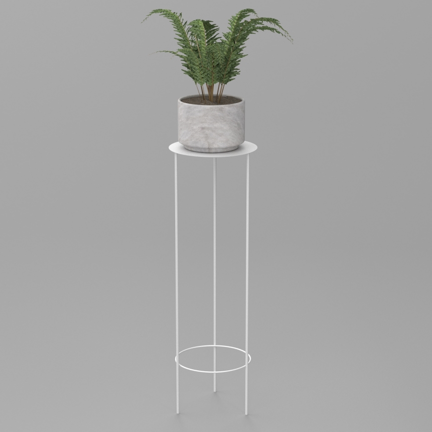 Portafiori 100x32 cm bianco