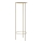 Portafiori 100x32 cm oro