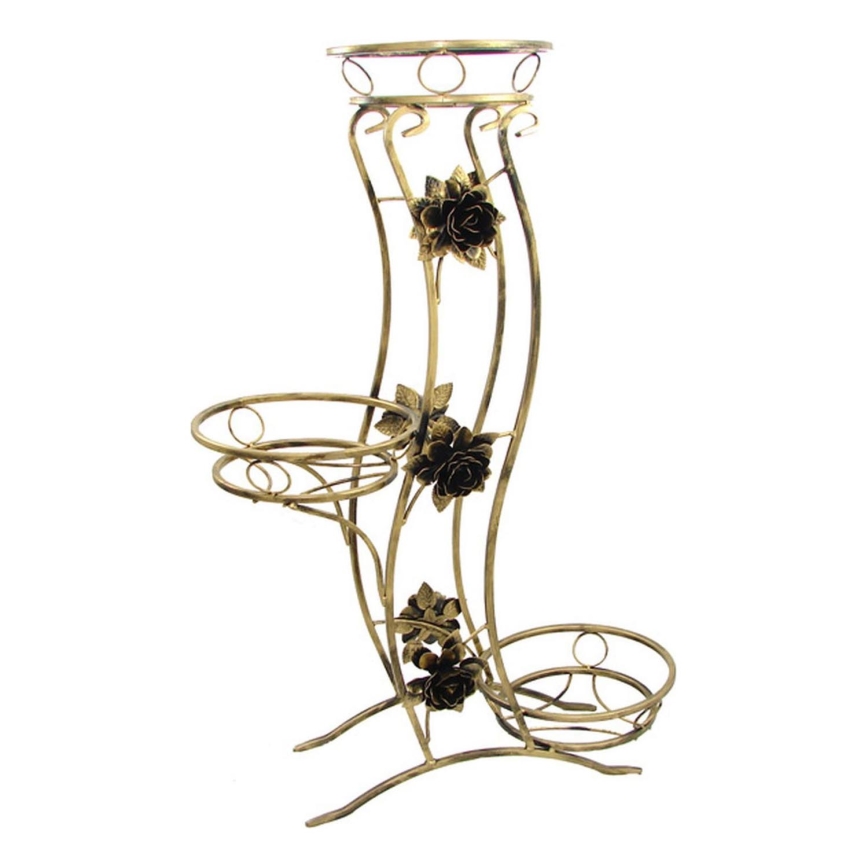 Portafiori 100x70 cm oro