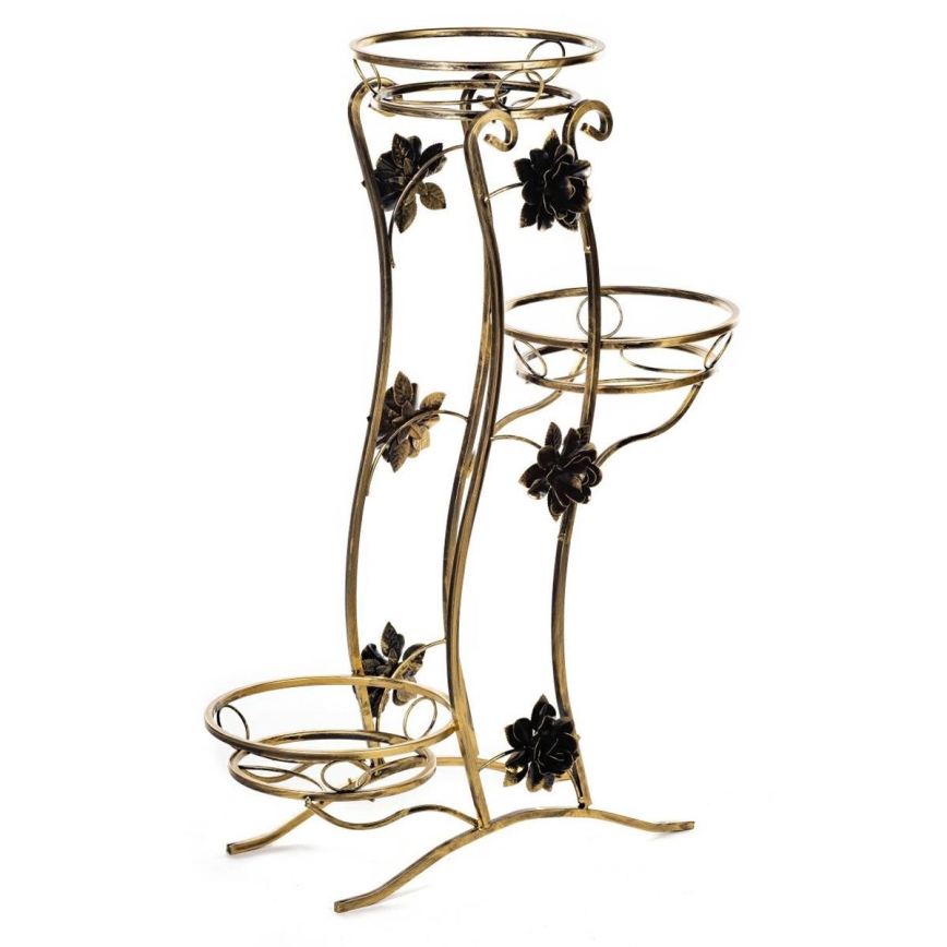 Portafiori 100x70 cm oro