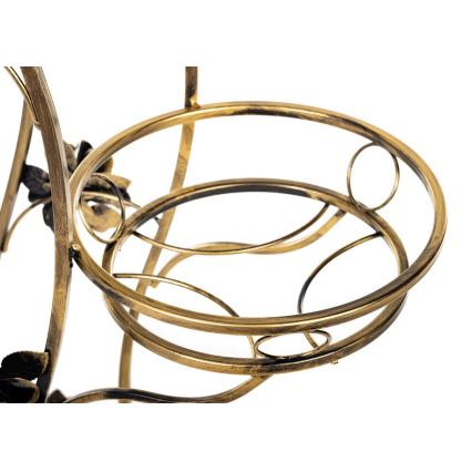 Portafiori 100x70 cm oro