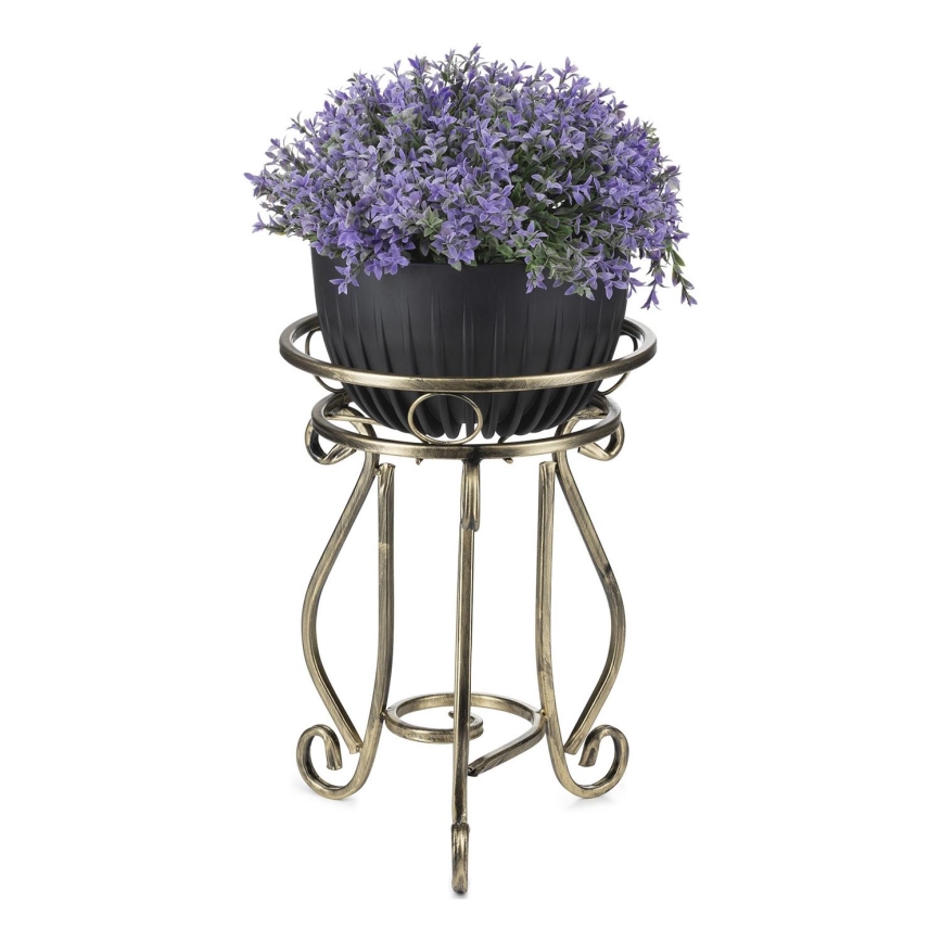 Portafiori 37x29 cm oro