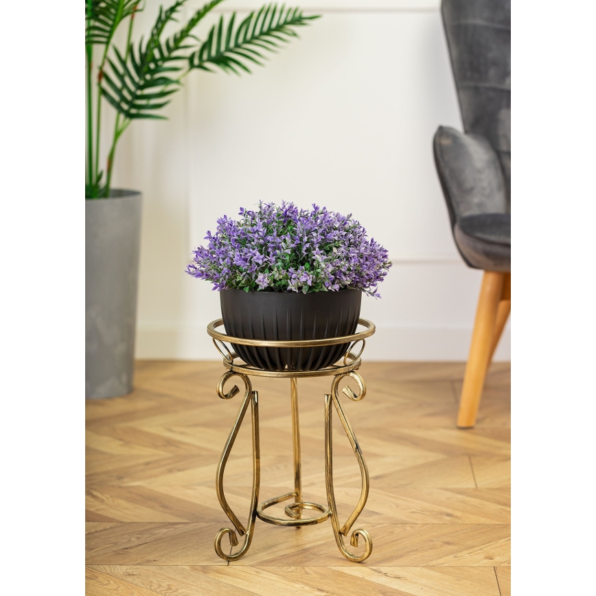 Portafiori 37x29 cm oro