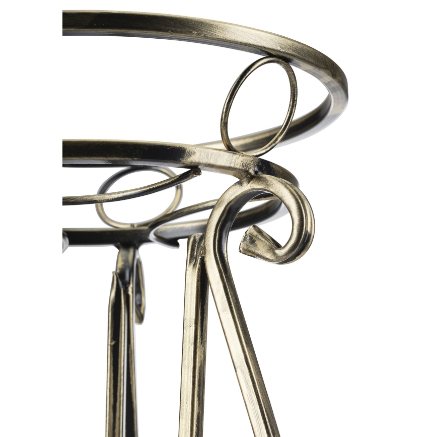 Portafiori 37x29 cm oro
