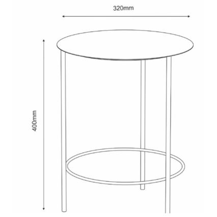 Portafiori 40x32 cm bianco