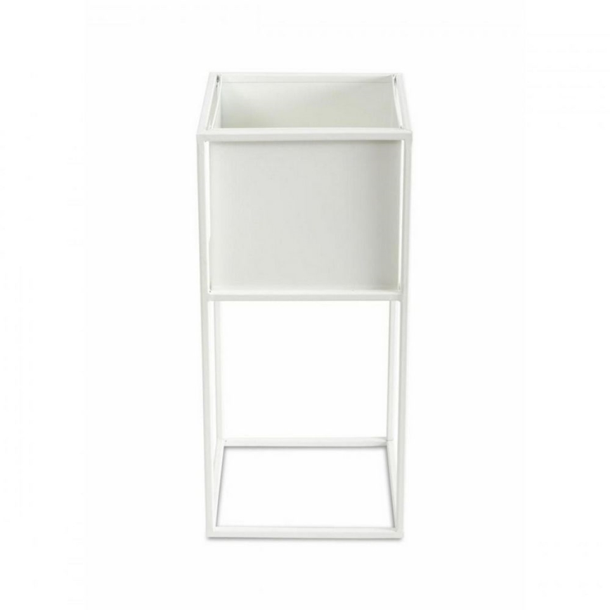 Portafiori 50x24 cm bianco