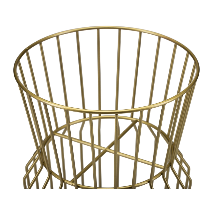 Portafiori 50x26 cm oro