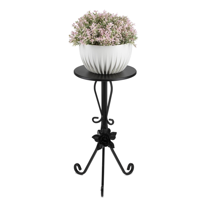 Portafiori 55x33 cm nero