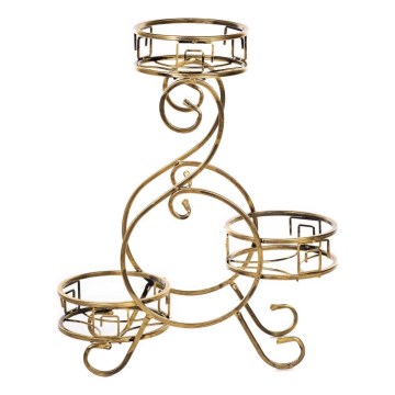 Portafiori 64x60 cm oro