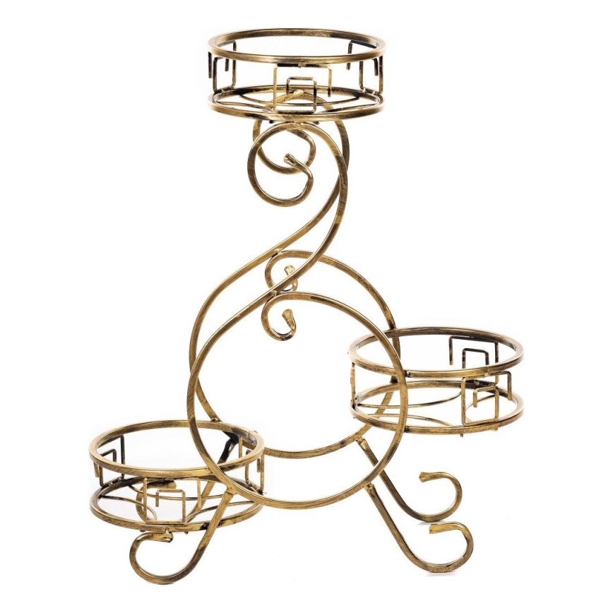 Portafiori 64x60 cm oro