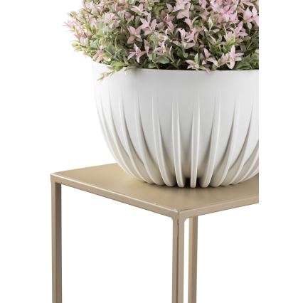 Portafiori 70x24 cm beige