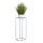 Portafiori 70x24 cm grigio