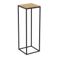 Portafiori 70x24 cm nero