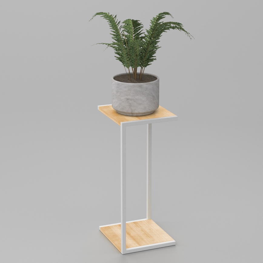 Portafiori  70x30x34 cm bianco