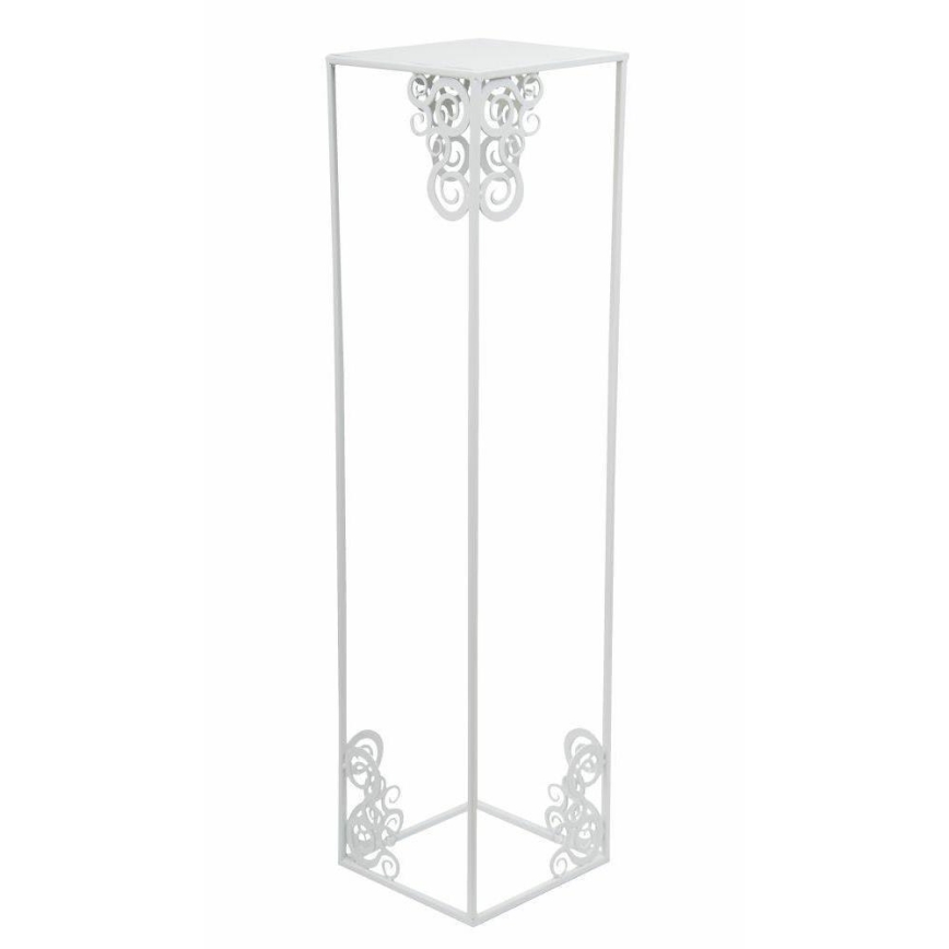 Portafiori 80x24 cm bianco
