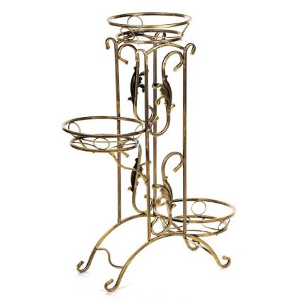 Portafiori 90x65 cm oro