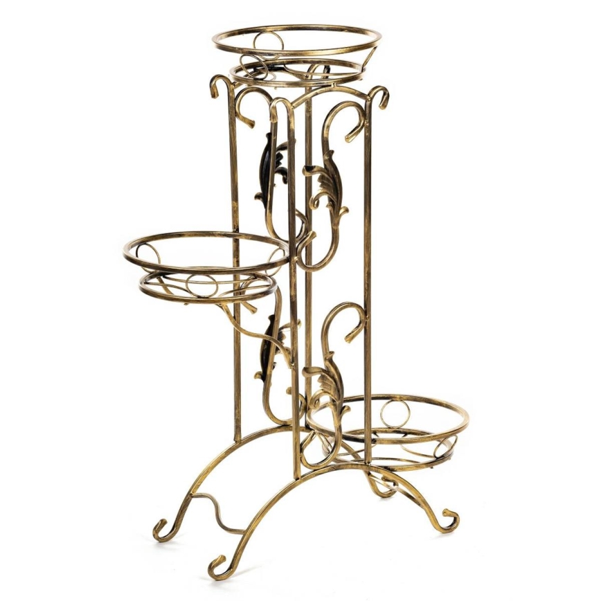 Portafiori 90x65 cm oro