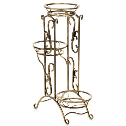 Portafiori 90x65 cm oro