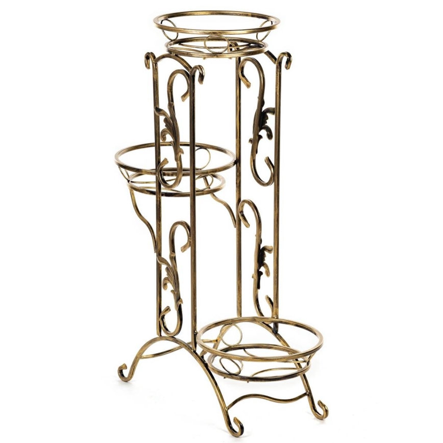 Portafiori 90x65 cm oro