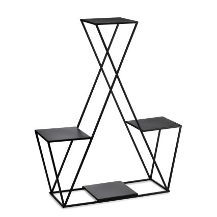 Portafiori 95x78 cm nero