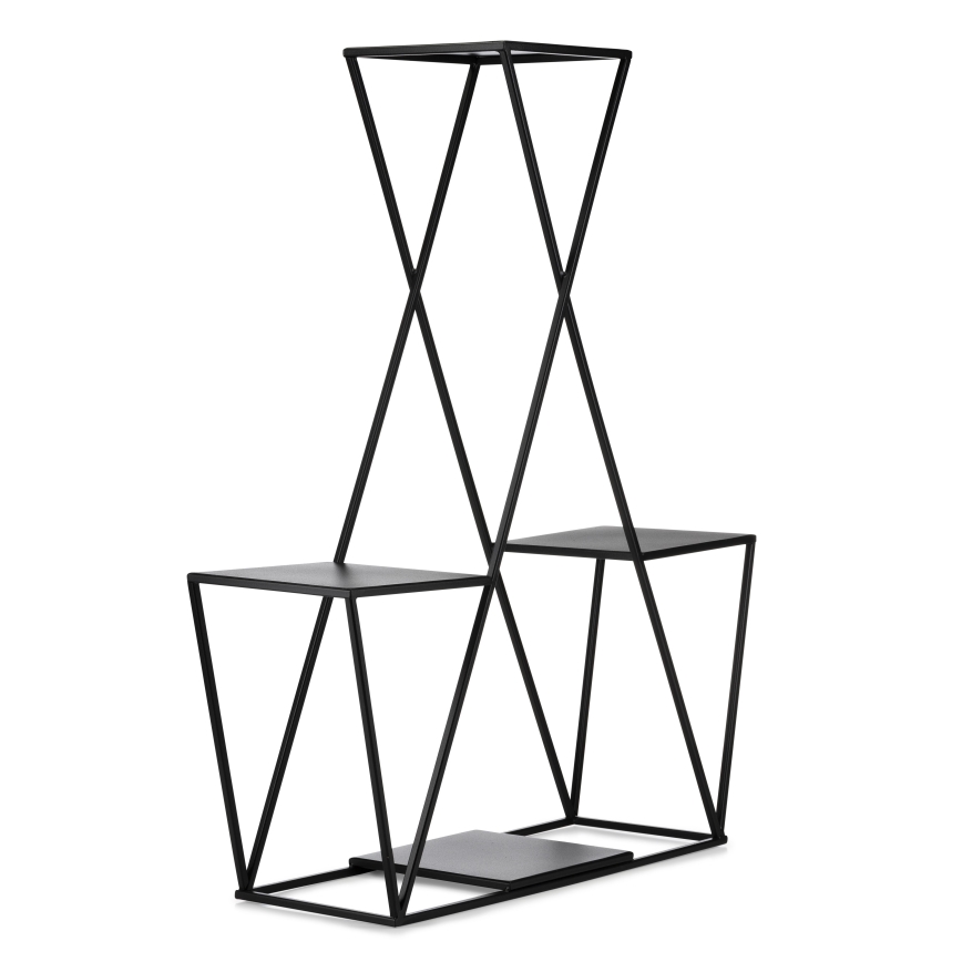 Portafiori 95x78 cm nero