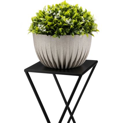 Portafiori 95x78 cm nero