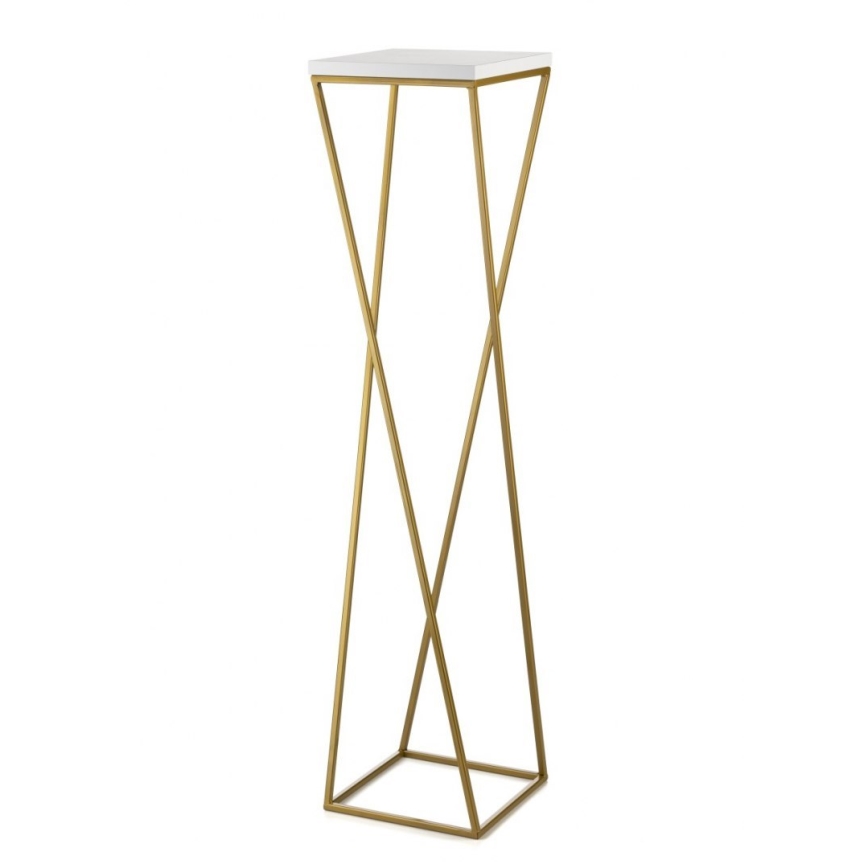 Portafiori LOFT 100x24 cm oro/bianco
