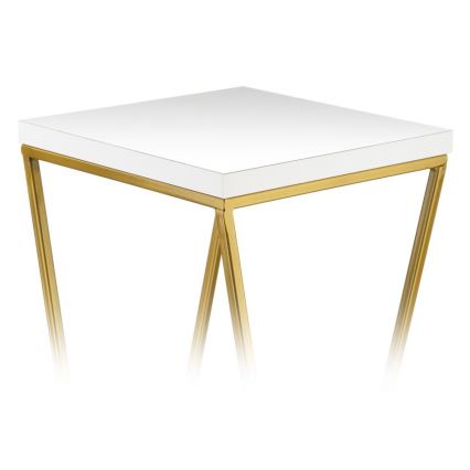 Portafiori LOFT 100x24 cm oro/bianco