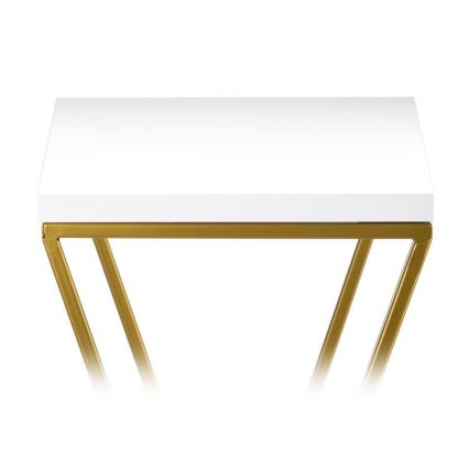 Portafiori LOFT 100x24 cm oro/bianco