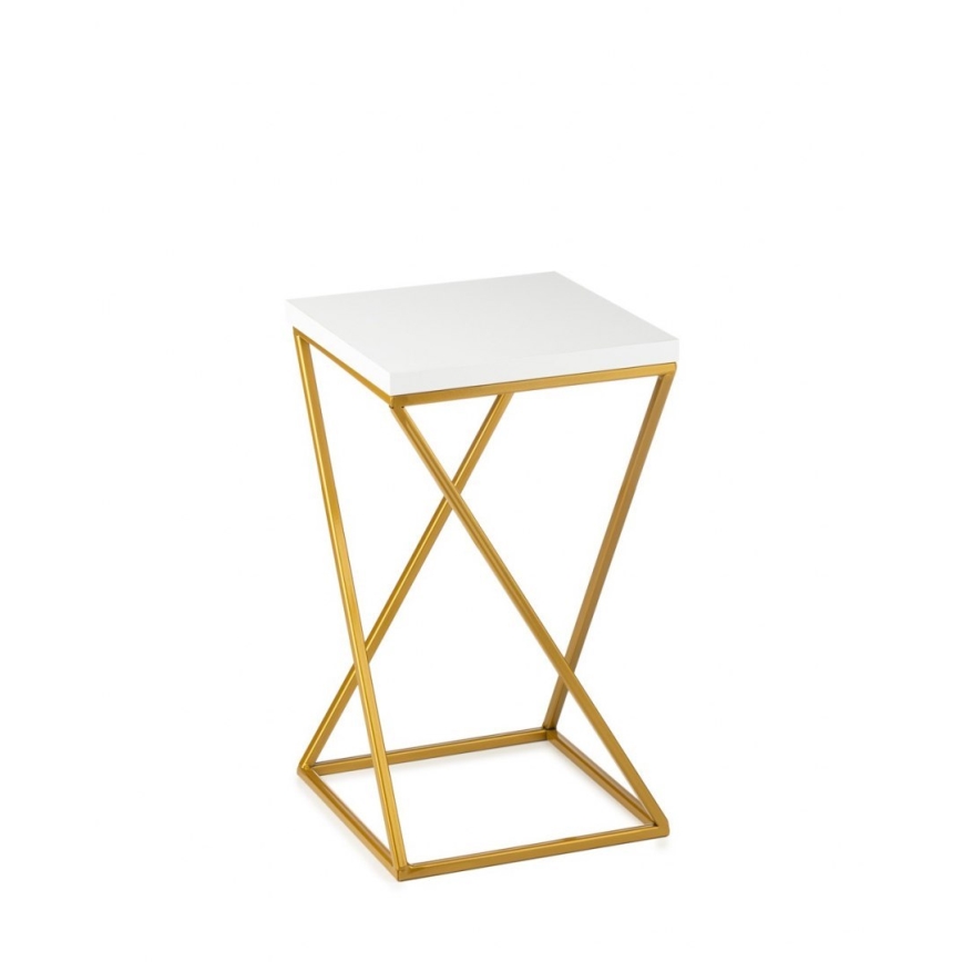 Portafiori LOFT 40x24 cm oro/bianco