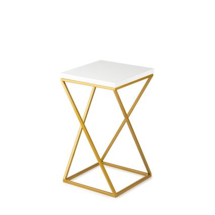 Portafiori LOFT 40x24 cm oro/bianco