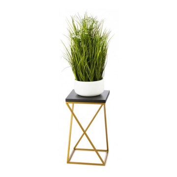 Portafiori LOFT 40x24 cm oro/nero