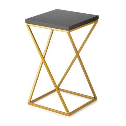 Portafiori LOFT 40x24 cm oro/nero