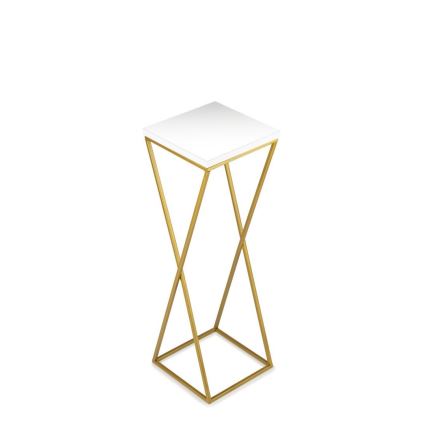 Portafiori LOFT 70x24 cm oro/bianco