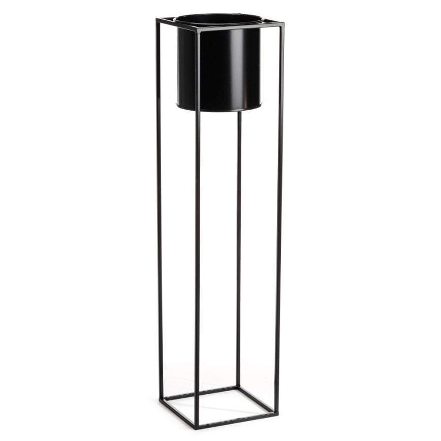 Portafiori RING 100x23 cm nero