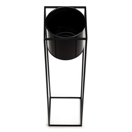 Portafiori RING 100x23 cm nero