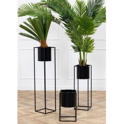 Portafiori RING 40x23 cm nero