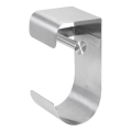Portarotolo per carta 12,5x26 cm acciaio inossidabile/argento