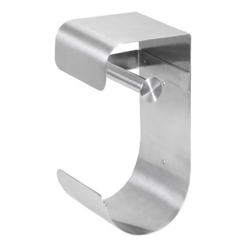 Portarotolo per carta 12,5x26 cm acciaio inossidabile/argento
